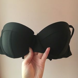 Old Navy Black Bustier Bikini Top